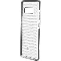 Coque Renforcée LIFE Garantie à vie Contour Gris pour Samsung G Note 8 Force Case