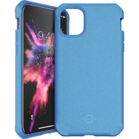 Coque Renforcée Feronia Bio Terra Bleue pour iPhone 11 Itskins