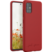 Coque Biodégradable Rouge pour Samsung G A51 Just Green