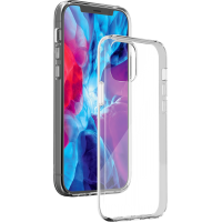 Coque Silisoft souple Transparente pour iPhone 12 / 12 Pro Bigben