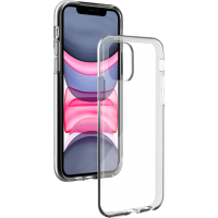 Coque Silisoft souple Transparente pour iPhone 11 Bigben