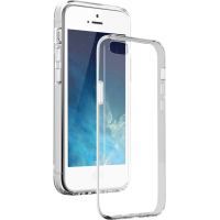 Coque Silisoft souple Transparente pour iPhone 5/5S/SE Bigben