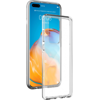 Coque Silisoft souple Transparente pour Huawei P40 Pro Bigben