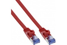 Câble de patch plat en ligne®, u / ftp, cat.6a, rouge, 1,5 m