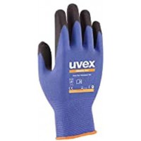 Lot de 10 : uvex Gants de travail athletic lite, bleu/anthracite, T. 11