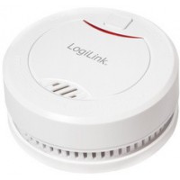 LogiLink Détecteur de fumée Longlife, avec batterie, blanc