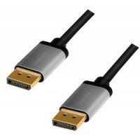 LogiLink Câble DisplayPort 1.2, fiche mâle - mâle, 2,0 m