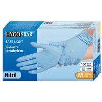 HYGONORM gant nitrile 'SAFE LIGHT', XXL, bleu