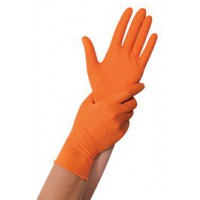 HYGOSTAR Gant en nitrile 'POWER GRIP', L, orange