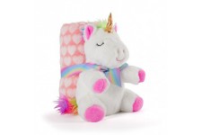 Tiara Unicorn Soft blanket + plush toy 22cm