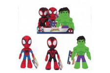 Lot de 8 : Marvel Spidey Amazing Friends plush toy assorted 23cm