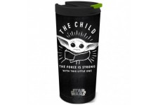 Star Wars The Mandalorian Yoda The Child stainless steel coffee tumbler 425ml