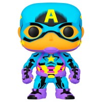 POP figure Marvel Captain America Black Light Exclusive