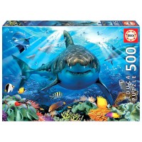 Great White Shark puzzle 500pcs