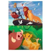 Disney The Lion King puzzle 2x48pcs