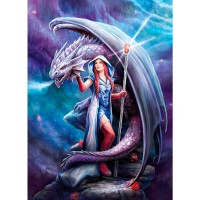 Anne Stokes Dragon Mage puzzle 1000pcs