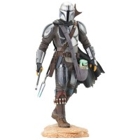 Star Wars Premier Collection The Mandalorian With The Child statue 25cm