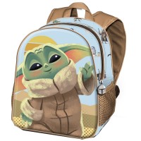 Star Wars The Mandalorian Grogu Say Hi 3D backpack 31cm