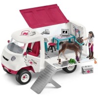 SCHLEICH - Vétérinaire mobile avec poulain Hanovrien - 42439 - Gamme Horse Club