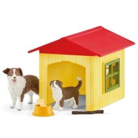 SCHLEICH - Niche pour Chien - 42573 - Gamme Farm World