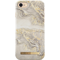 Coque Fashion Apple iPhone 6/7/8/SE/SE22 Sparkle Greige Marble Ideal Of Sweden