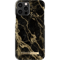 iPhone 12 / 12 Pro Fashion Case Golden Smoke Marble Ideal Of Sweden