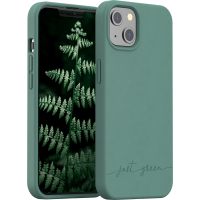 Coque iPhone 13 Natura Night Green - Eco-conçue Just Green