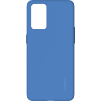 Coque Silicone Bleue pour Oppo Reno 6 Oppo