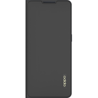 Folio Flip Cover Noir pour Oppo Reno 6 Pro Oppo