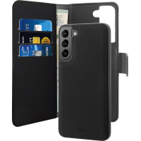 Folio 2 en 1 Samsung G S22 5G Coque Magnétique Noir Puro