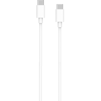 Câble USB C/USB C 2m 3A Blanc WOW