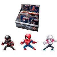 Pack 12 figures metal Marvel Spiderman 7cm assorted