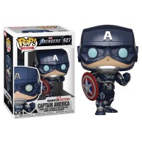 POP figure Marvel Avengers Game Captain America Stark Tech Suit