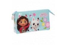 Gabbys Dollhouse triple pencil case