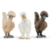 SCHLEICH - Trio de poules - 42574 - Gamme Farm World