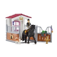 SCHLEICH - Box pour chevaux Tori & Princess - 42437 - Gamme Horse Club