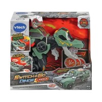 VTECH - Switch & Go Dinos Lanceur - Tyram, Super T-Rex Lance Flammes