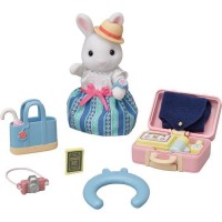 La maman lapin neige et sa valise de weekend - SYLVANIAN FAMILIES - 5641 - A partir de 3 ans