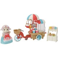 La maman mouton et son stand de popcorn - SYLVANIAN FAMILIES - 5653 - A partir de 3 ans