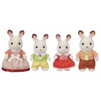 La famille lapin chocolat - SYLVANIAN FAMILIES - 5655 - A partir de 3 ans