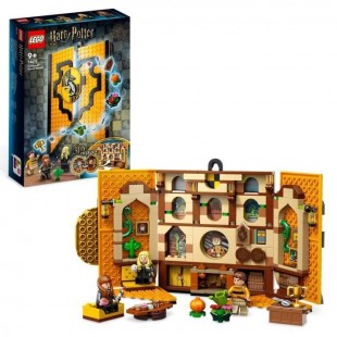 Alpexe France - 495733 LEGO Harry Potter 76412 Le Blason de la Maison  Poufsouffle, Jouet avec Figurines, Déco Château Poudlard