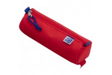 Oxford Trousse ronde, polyester, rond, grand, rouge