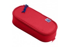 Oxford Trousse, polyester, oval, rouge