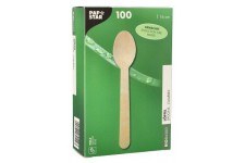 PAPSTAR Cuiller en bois 'pure', cirée, longueur: 160 mm