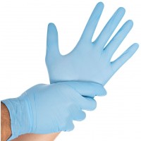 HYGOSTAR Gant d'examen SAFE VIRUS, XL, bleu