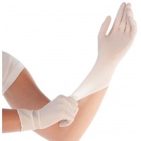 HYGOSTAR Gant synthétique ELASTIC, L, sans poudre, blanc