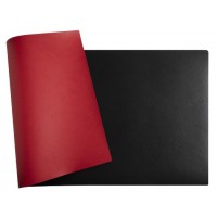 EXACOMPTA Sous-mains, 350 x 600 mm, noir / rouge