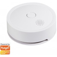 LogiLink Détecteur de fumée intelligent Wi-Fi, blanc