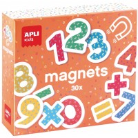 agipa Jeu de magnets '123 chiffres', 30 magnets