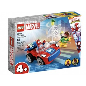 LEGO Marvel - La voiture de Spider-Man et Docteur Octopus (10789)
